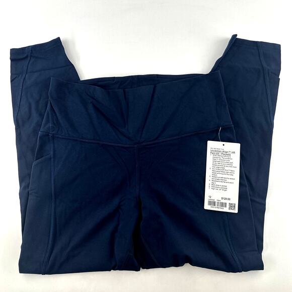 Lululemon True Navy Align™ High-Rise Pant with Pockets 25" Size 12 - Picture 6 of 10